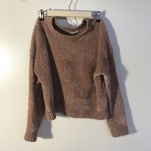 SOFT AF chenille crewneck